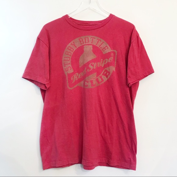 red stripe beer t shirt